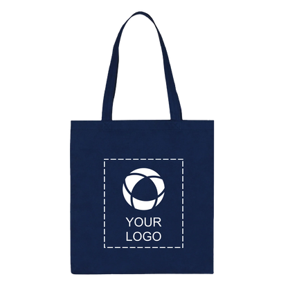 Coated Non-Woven Tote Bag with 22 in Handles, 13.75 x 13.1 in