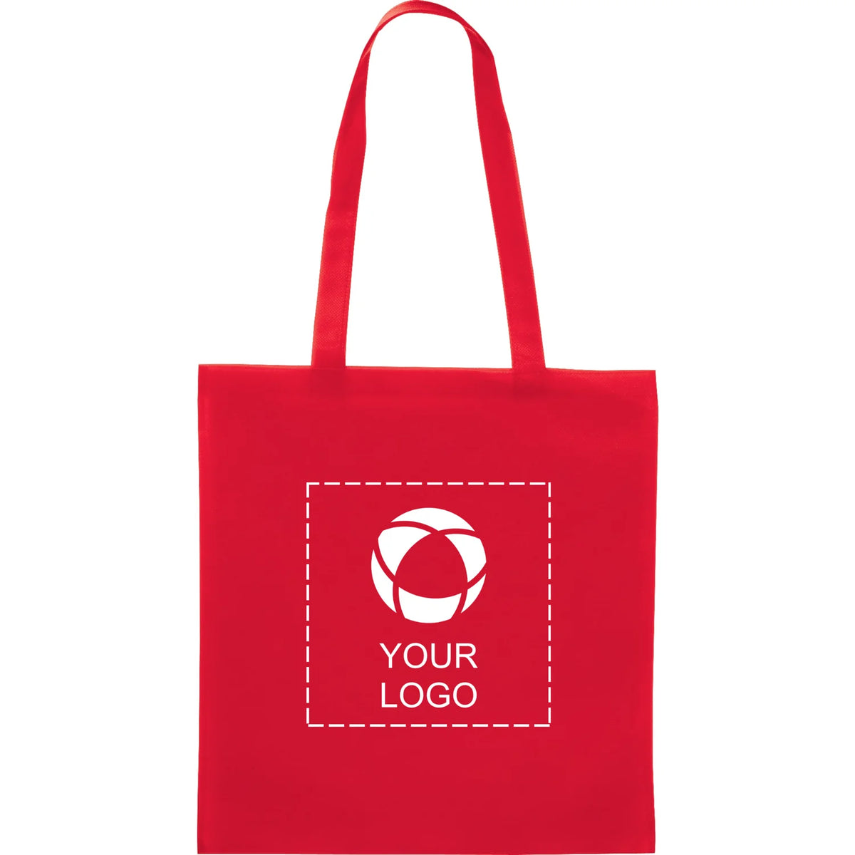 80g Non-Woven Polypropylene Promo Tote Bag, 15.75 x 15 in