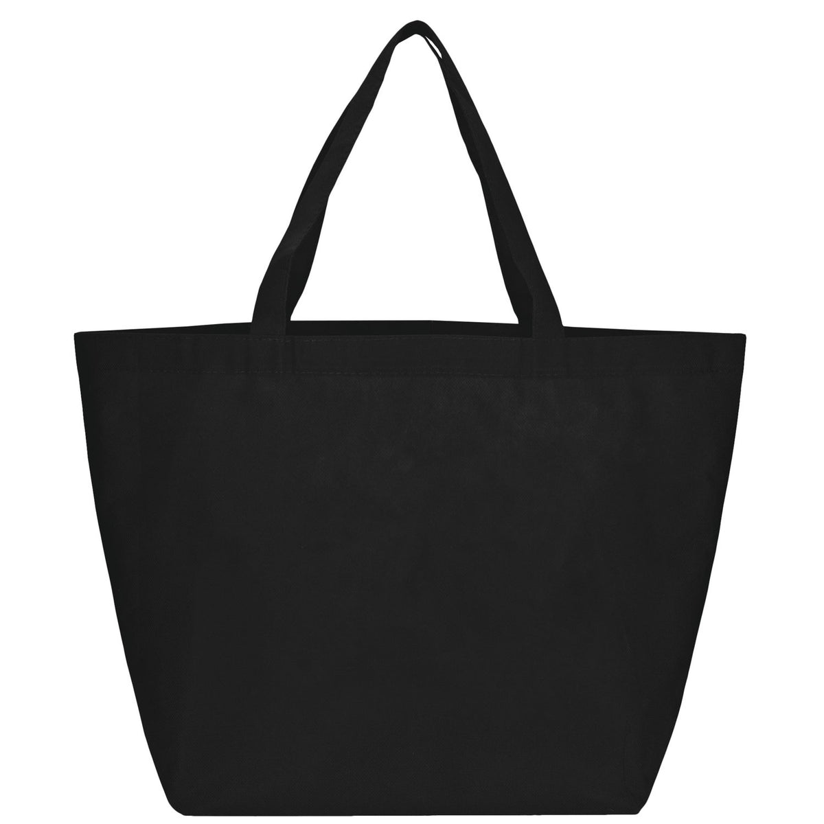 Lightweight 80g Non-Woven Grocery Tote, 13 x 12 x 8.5 in