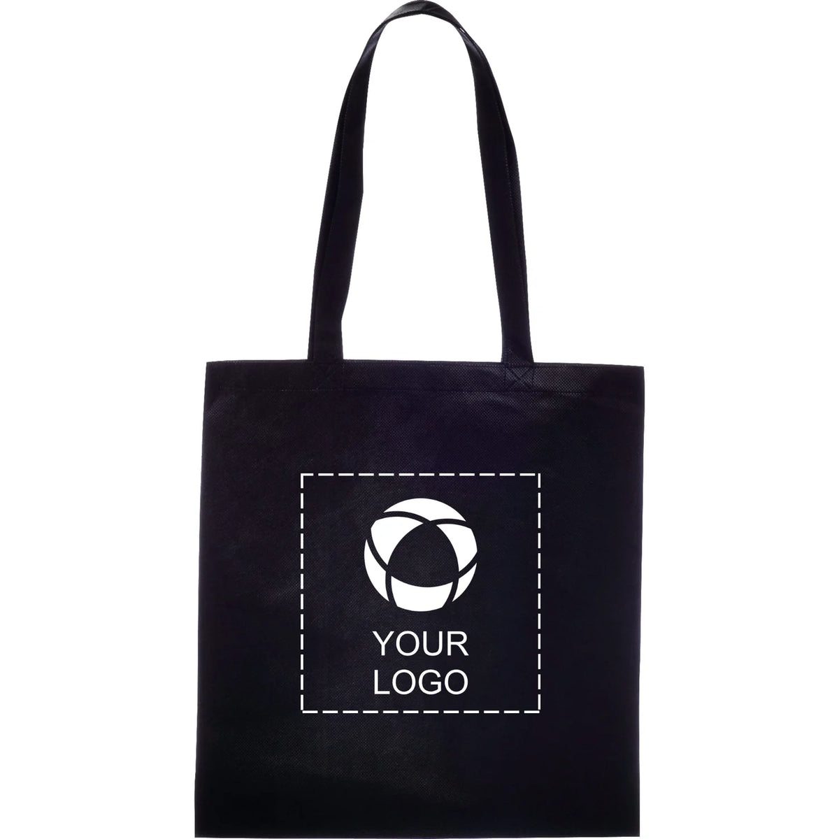 80g Non-Woven Polypropylene Promo Tote Bag, 15.75 x 15 in