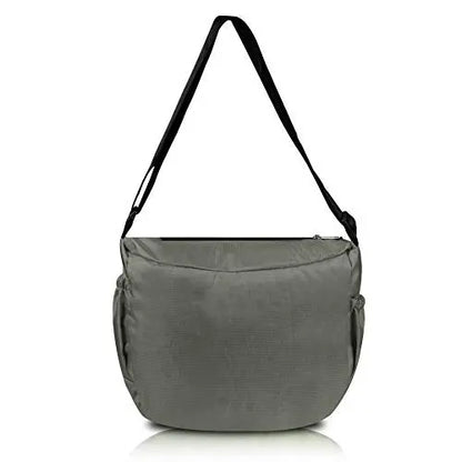 Fashion Track Grey Polyester sling bag optima-bags