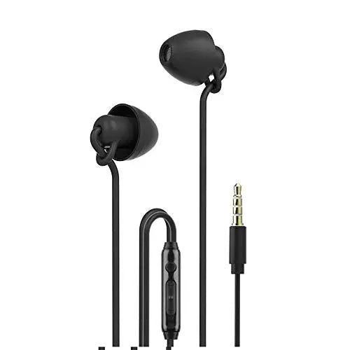 OPTIMA Wired Earbuds in Ear Headphones with Microphone, Earphones with Mic and Volume Control, Memory Foam, Reinforced Cable, Bass Compatible with iPhone, Android, optima-bags