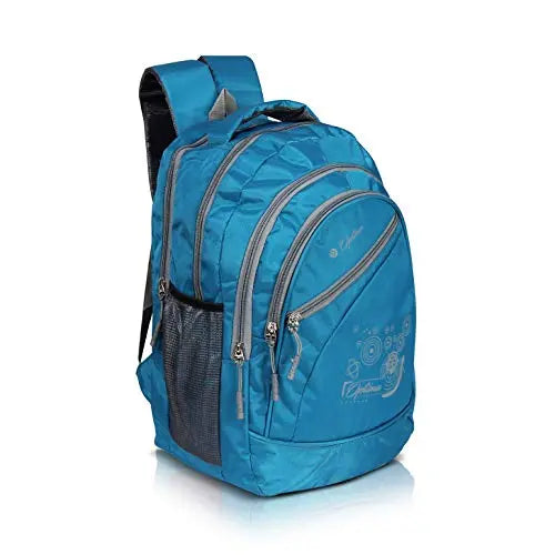 Optima Water Resistant Polyester Fits 13 Inch Laptop and Notebook Blue Backpack optima-bags