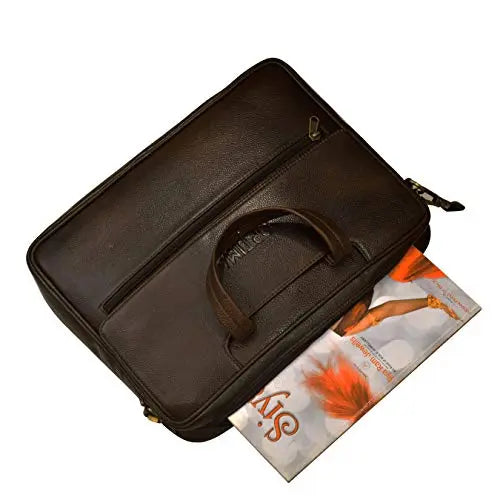 OPTIMA Leather Laptop Messenger Organizer optima-bags