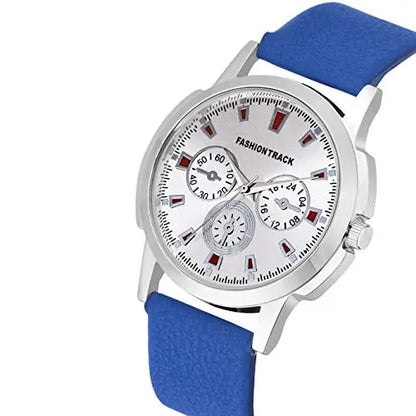 OPTIMA Fashion Track Watch Men's s Mens Bracelet (Blue) optima-bags