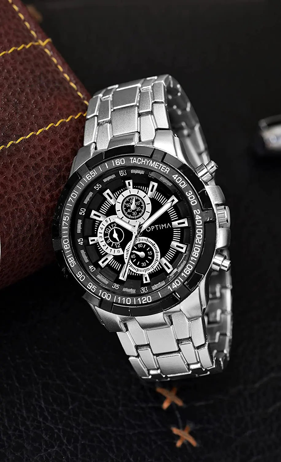 OPTIMA Chronograph Design Analog Watch - for Men optima-bags