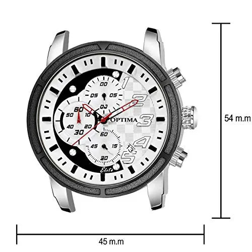 Chronograph Analog Watch - for Men optima-bags