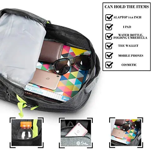 Optima A Glass dream Series Travel Laptop Backpack-Optima Inc