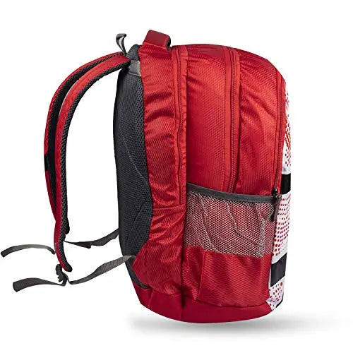 Fashion Track Polyester 15.6-inch  Backpack OPTIMA (red) optima-bags