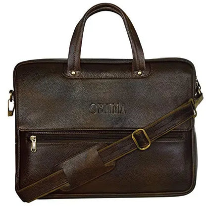 OPTIMA Leather Laptop Messenger Organizer optima-bags