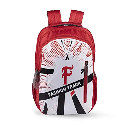 Fashion Track Polyester 15.6-inch  Backpack OPTIMA (red) optima-bags